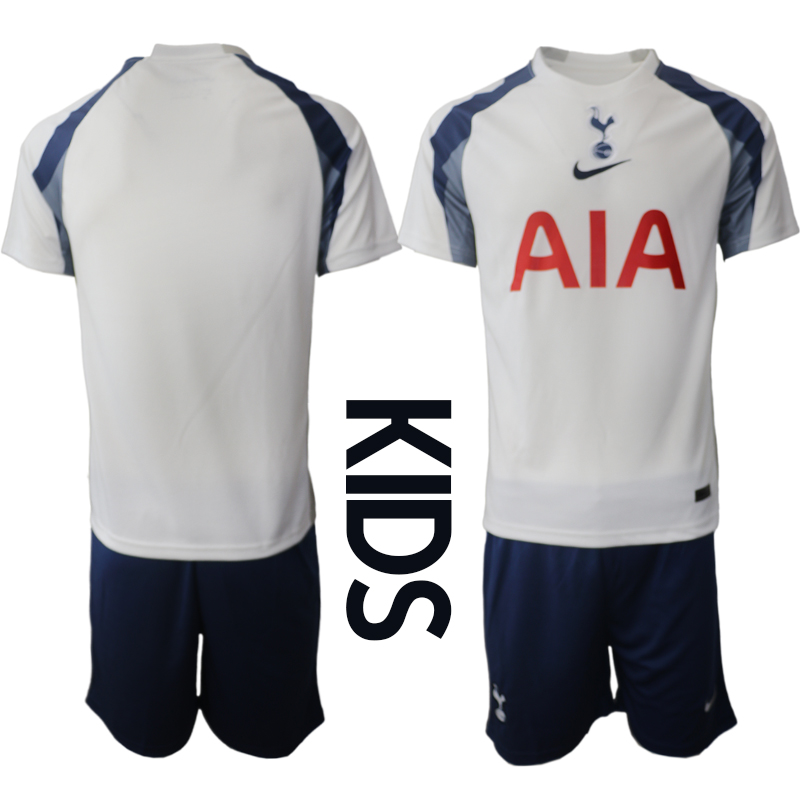 Youth 2025-2026 Club Tottenham home White Blank Soccer Jersey